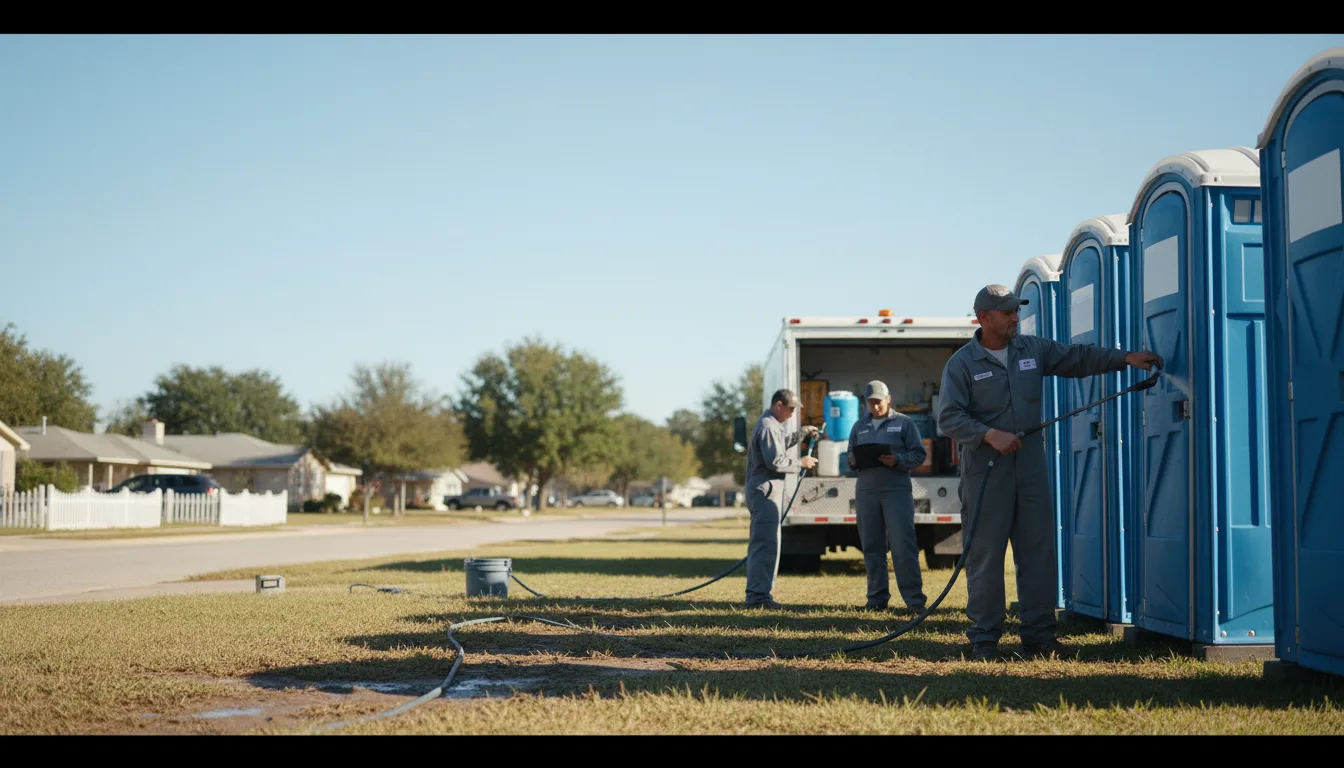 Long-Term Portable Toilet Rental in Amo, IN near me